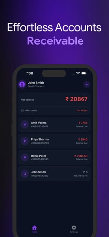LedgerFlow – Khata & Invoice Screenshot 3 of 8