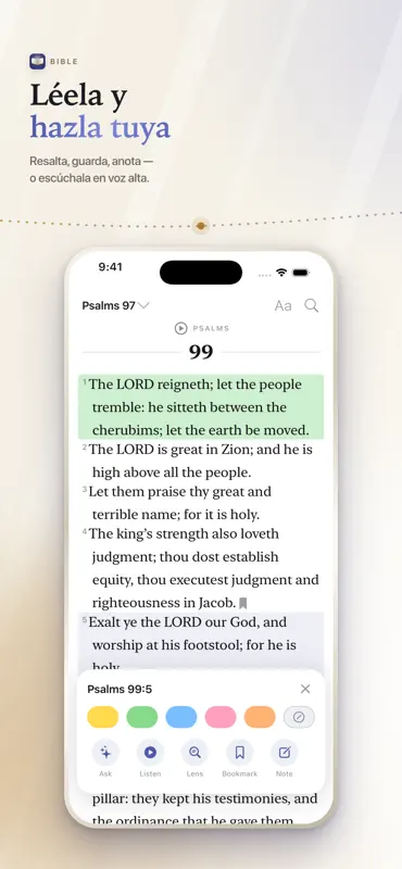 Santa Biblia: Audio y Plan screenshot 2 of 5
