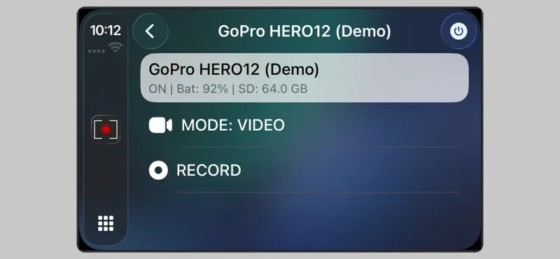 GoPro Remote for CarPlay screenshot 1 of 3