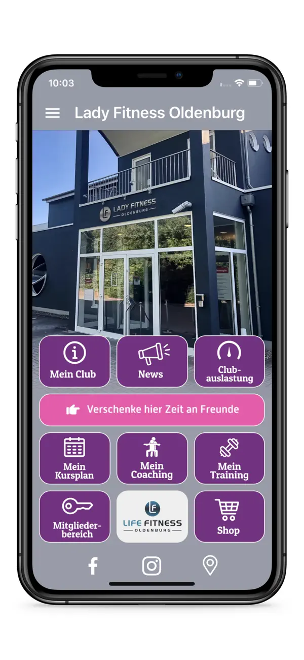 Screenshot #1 pour Lady Fitness Oldenburg