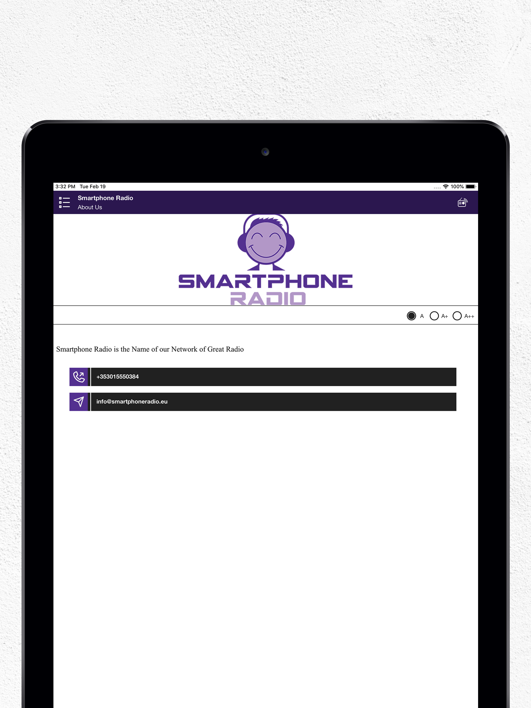 Smartphone Radio