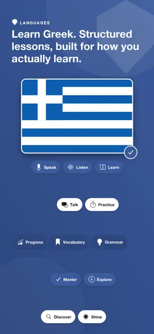Learn Greek - LingoCore screenshot 1