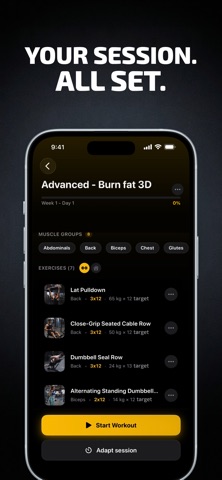 Dumbbell Workouts: FitKeeper Screenshot 2 of 10