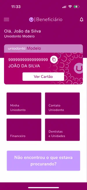 Uniodonto Beneficiário iPhone screenshot 4