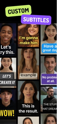 Subi: auto captions for videos screenshot