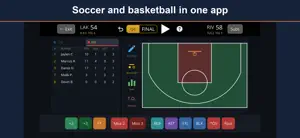 uTrack: Soccer & Basketball screenshot 3