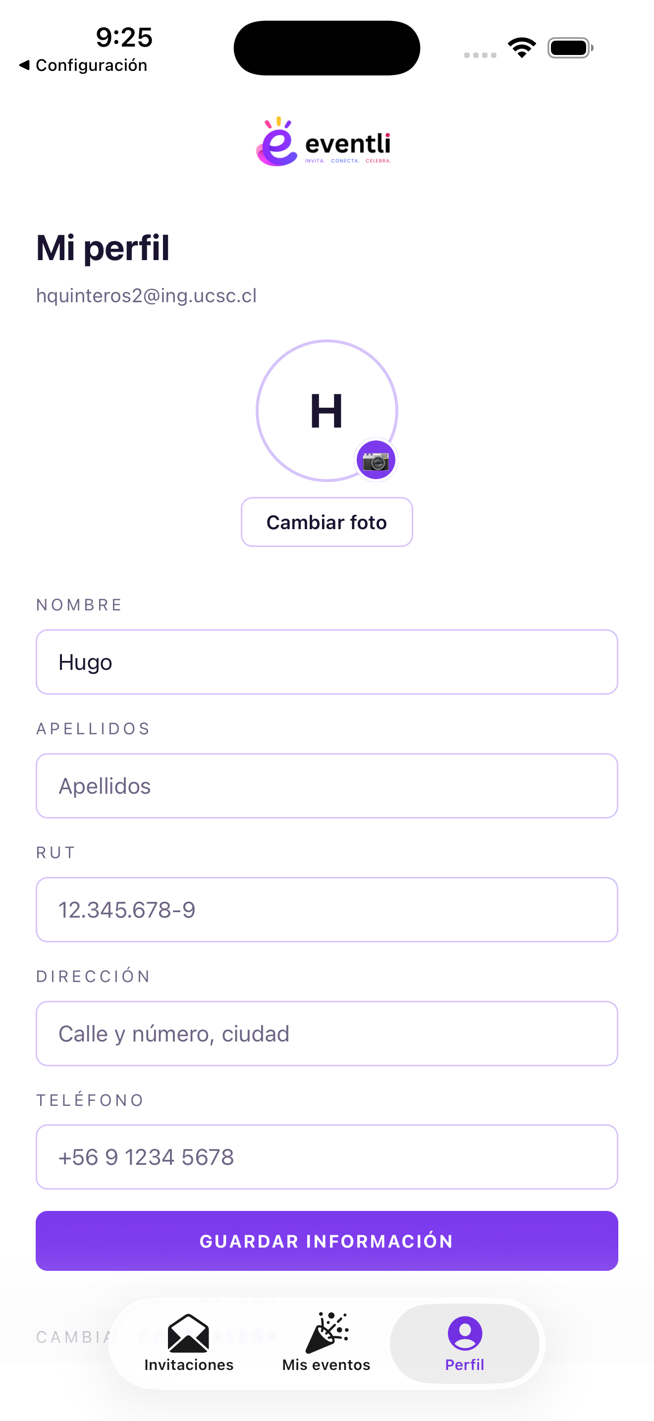 Eventli screenshot 8