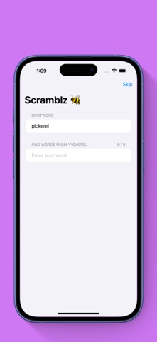 Scramblz screenshot