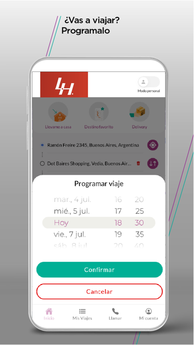 LH Traslados Screenshot