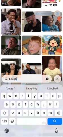 Gnome: Find and Share GIFs iPhone screenshot