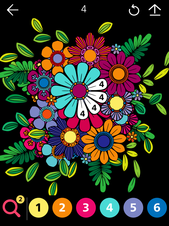 Screenshot #4 pour Coloring Pages by Numbers: Ink