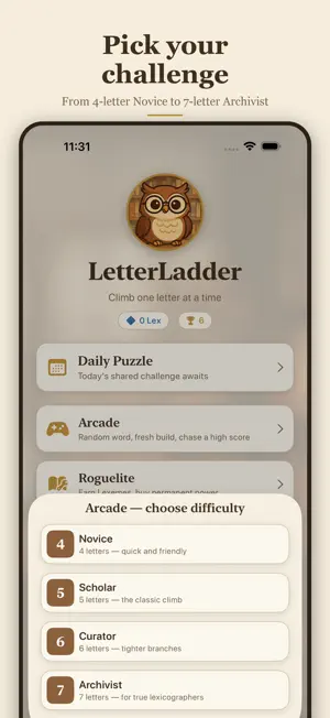 LetterLadder: Word Climb screenshot 4