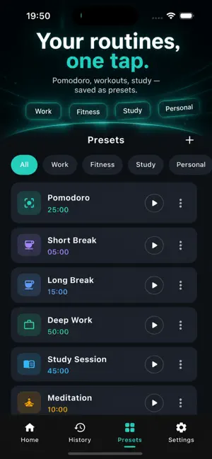 Timerly: Stopwatch & Countdown screenshot 4