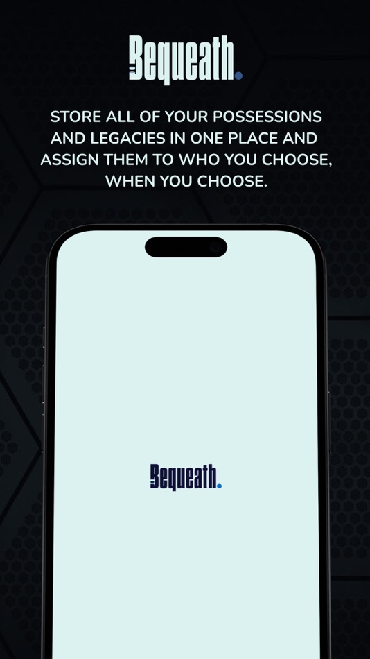 #1. Bequeath (iOS) بواسطة: Casantey Business Solutions - Ghana