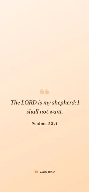Daily Bible: Verse of the Day screenshot 1