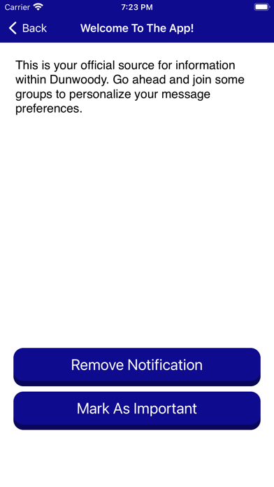 City of Dunwoody Screenshot