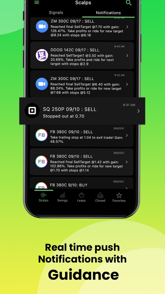 #4. Option Signals - Live Alerts (iOS) 由: ANI Trading Real Time Stocks Options Crypto and Penny Trade Alert & Signal Advisory