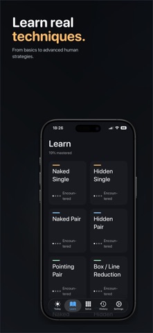 Lucid Sudoku iPhone screenshot