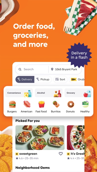 Grubhub: Food Delivery Screenshot