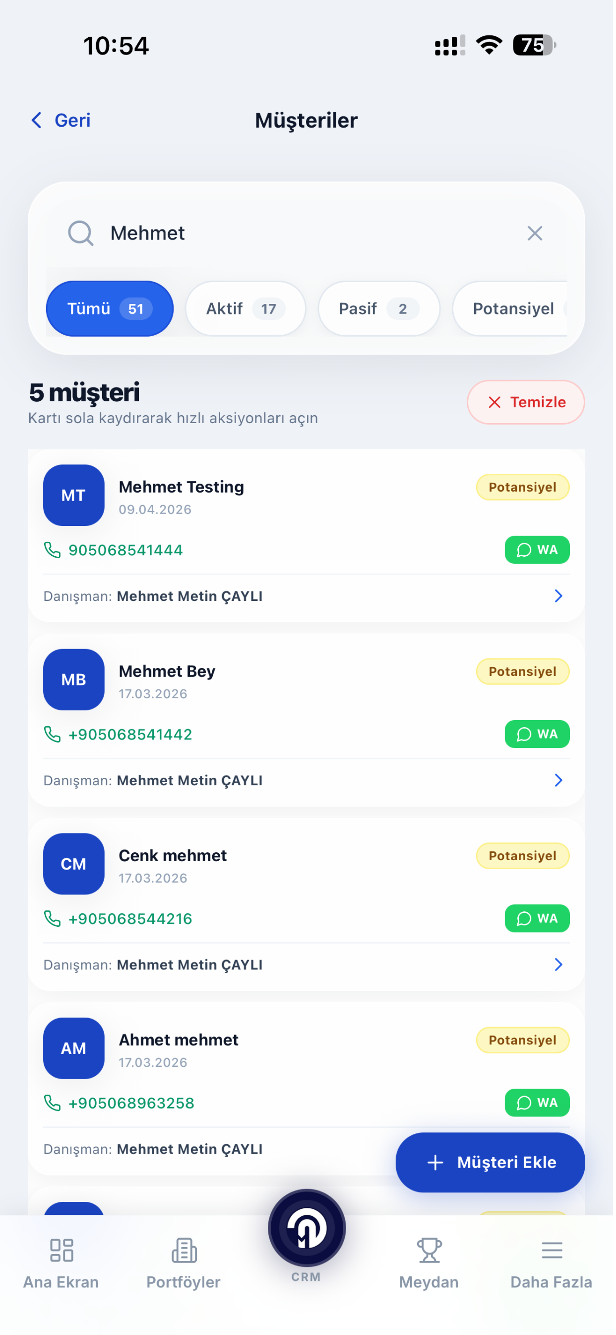 Arveya Emlak CRM screenshot 8