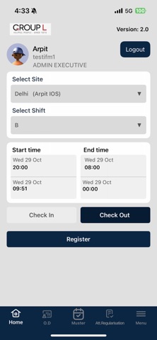 GroupL-Employee Productivity. screenshot