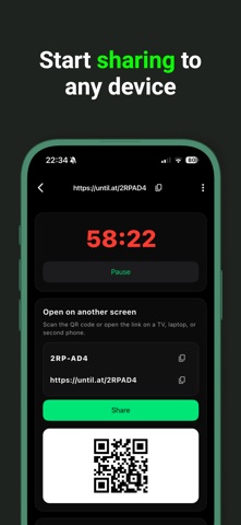 multi remote timer - until.at screenshot