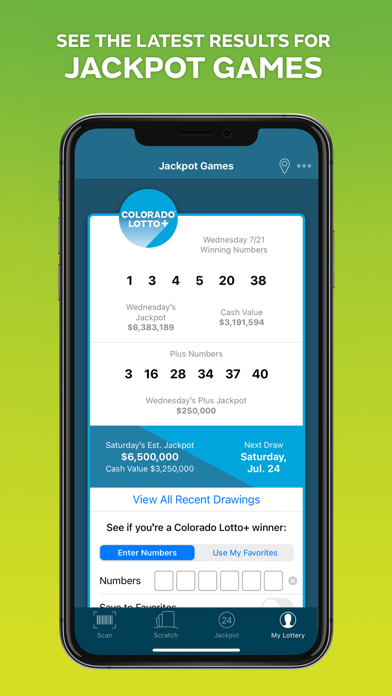 Colorado Lottery Screenshot 2 - AppWisp.com Colorado Lottery Screenshot 2 - AppWisp.com