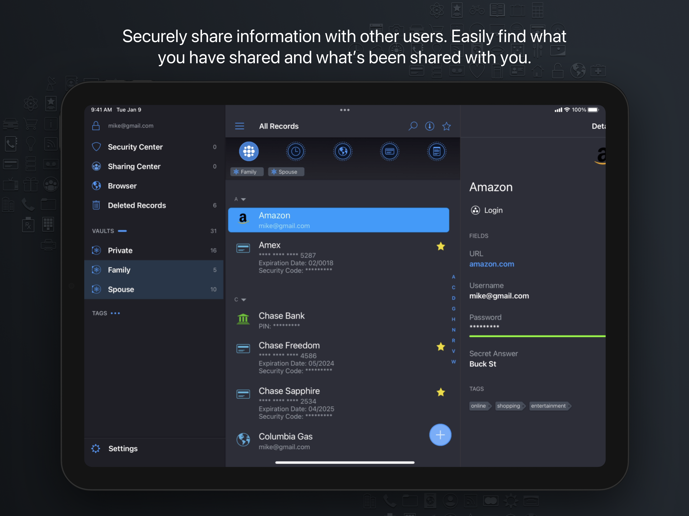 Password Manager - mSecure
