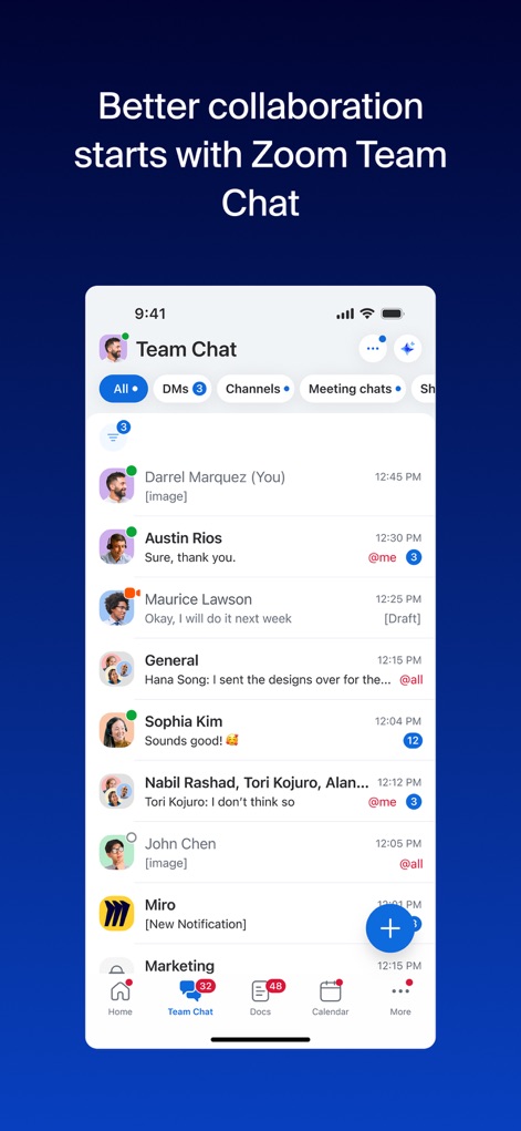 Zoom Workplace - Unified Team Chat