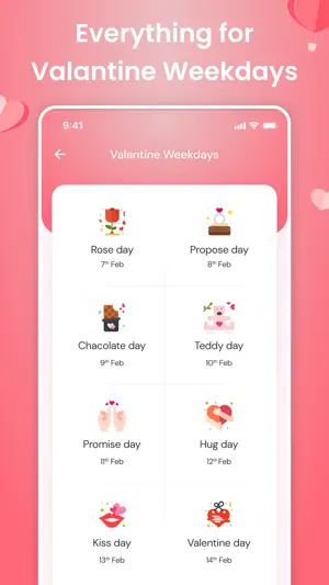 Valentine's Day Wishes screenshot 1