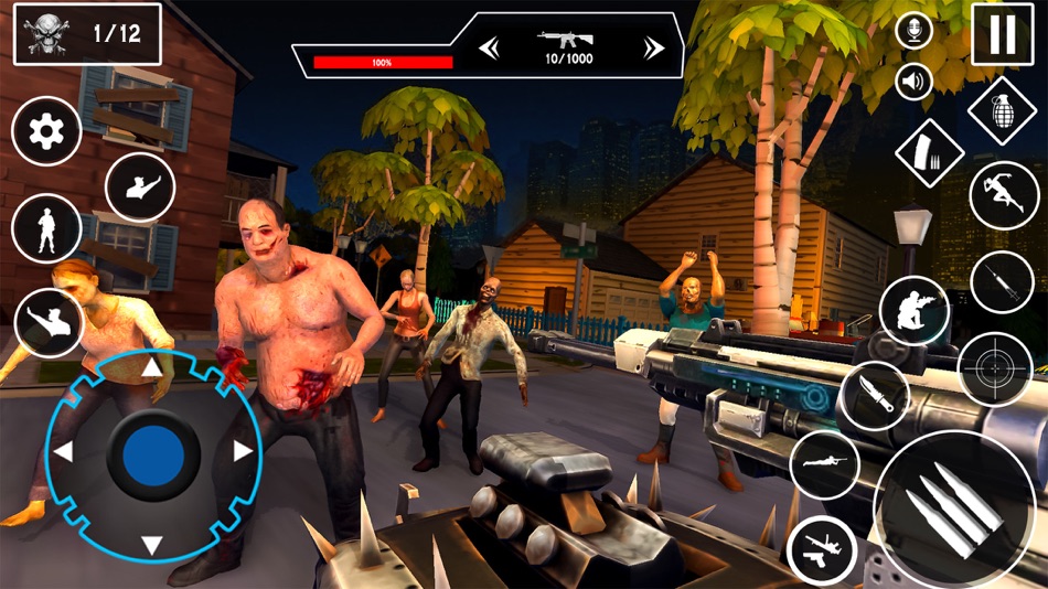 #4. Zombie Apocalypse Hunting Game (iOS) 由: Humbly Business Enterprise LLC