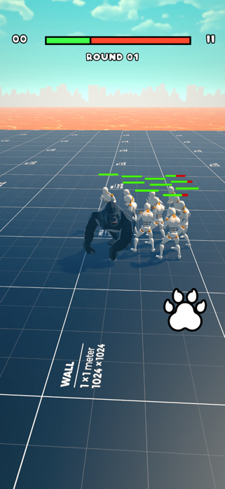 GORILLA VS MEN Screenshot 1 of 3