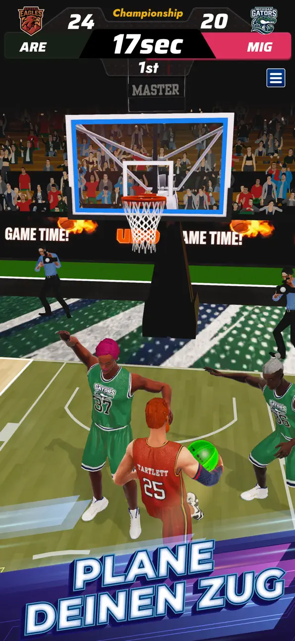 Basketball Master: Dunk Hero Hack screenshot 3 - iOS game interface