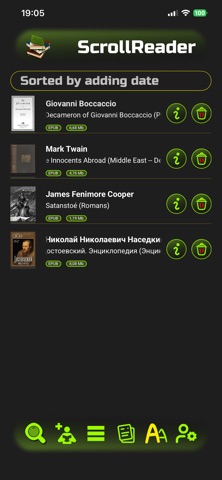 Scroll Reader app screenshot 2