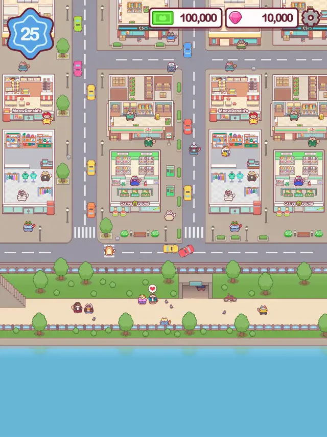 Cat Snack Bar: City Simulation screenshot 9