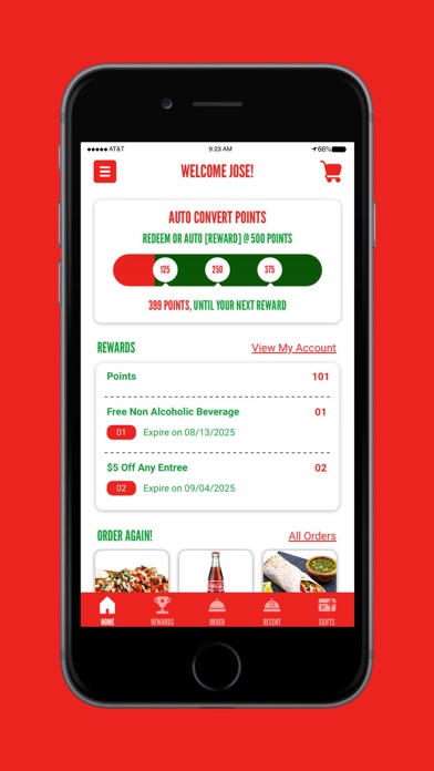 Jose's Mexican Food Screenshot