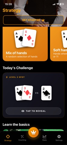 Reckon: Blackjack Trainer Screenshot 1 of 10
