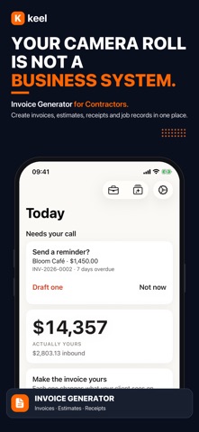 Keel: Invoice Generator Screenshot 1 of 5