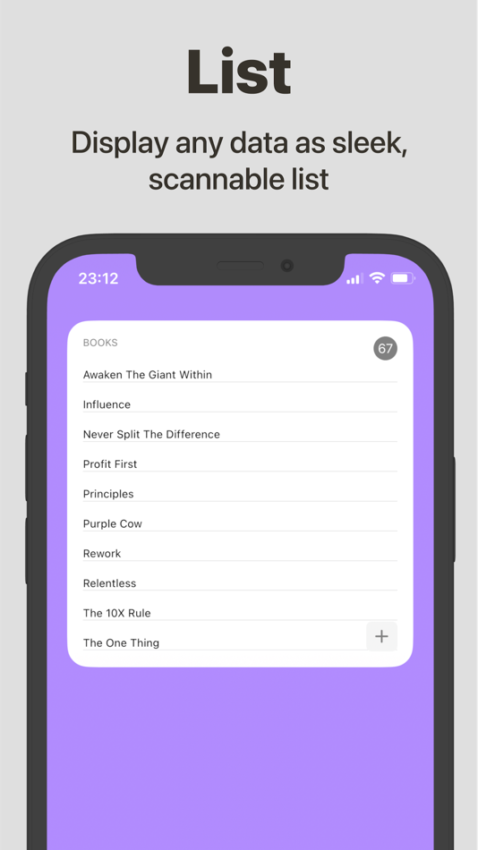 #7. Wigion: Notion Widgets (iOS) 来自: Wit Owczarek