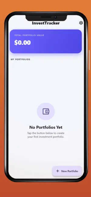 InvestTracker · Portfolio screenshot 3