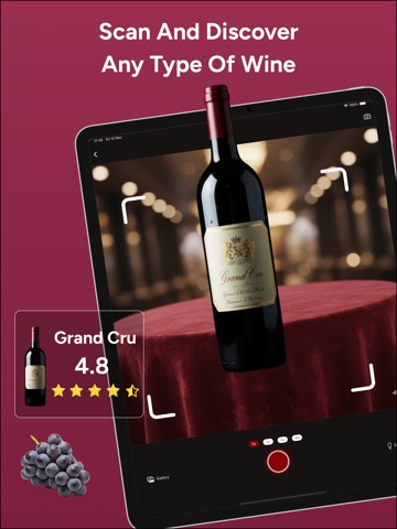 AI Wine Identifier & Tracker ipad screenshot 2