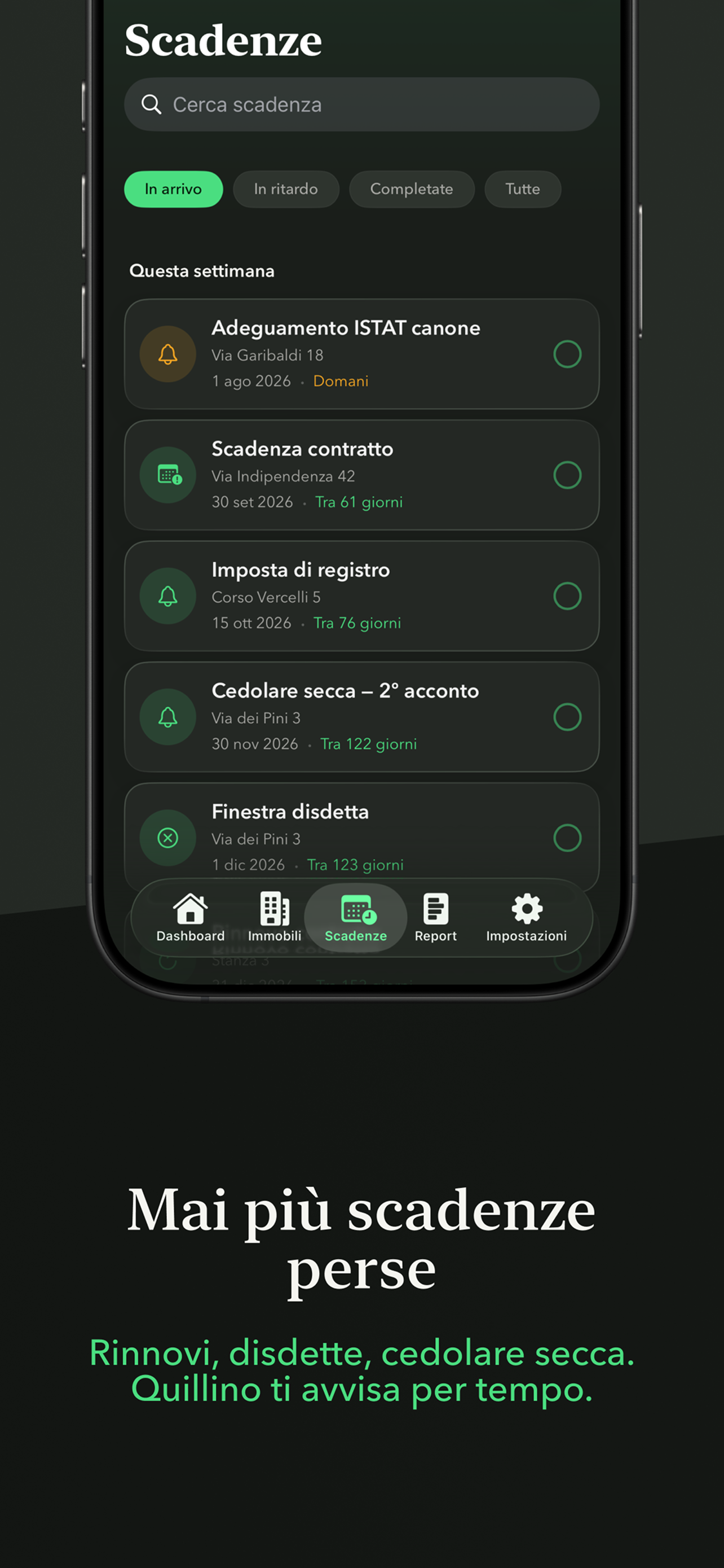 Quillino - Gestione affitti screenshot 6