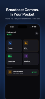 ProComm Broadcast screenshot 2
