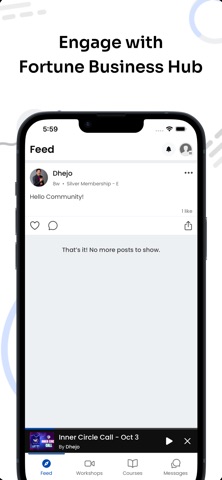 Fortune Business Hub iPhone screenshot