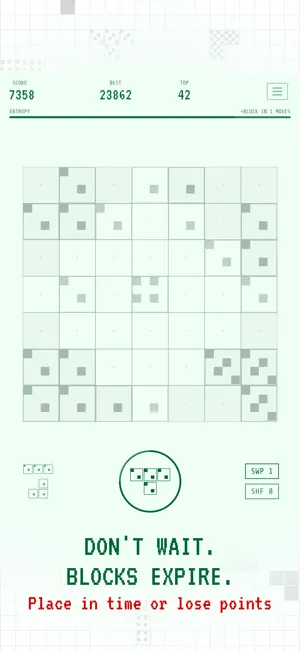Bit Crush: Merge Block Puzzle screenshot 2