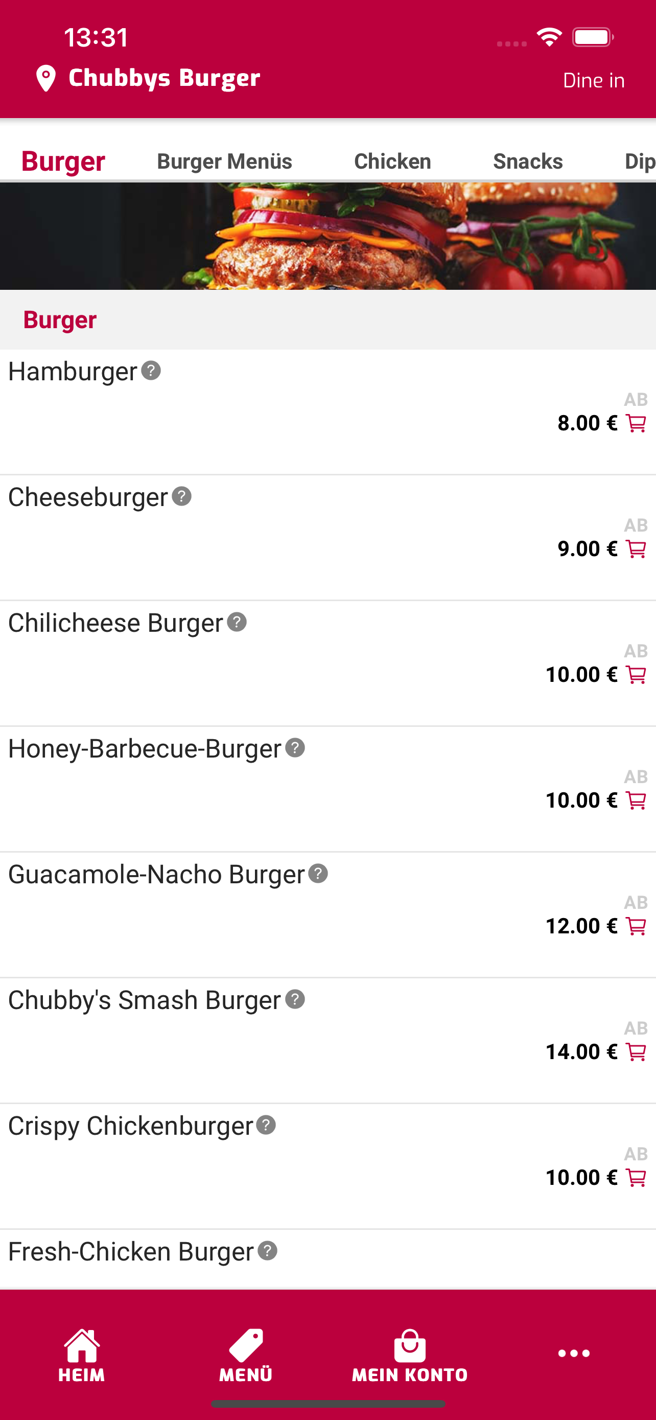 Chubbys Burger