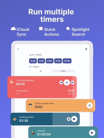 Multiple Timers: Timusのおすすめ画像1