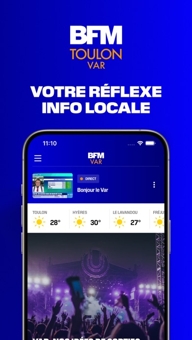 Screenshot #1 pour BFM Toulon - news et météo
