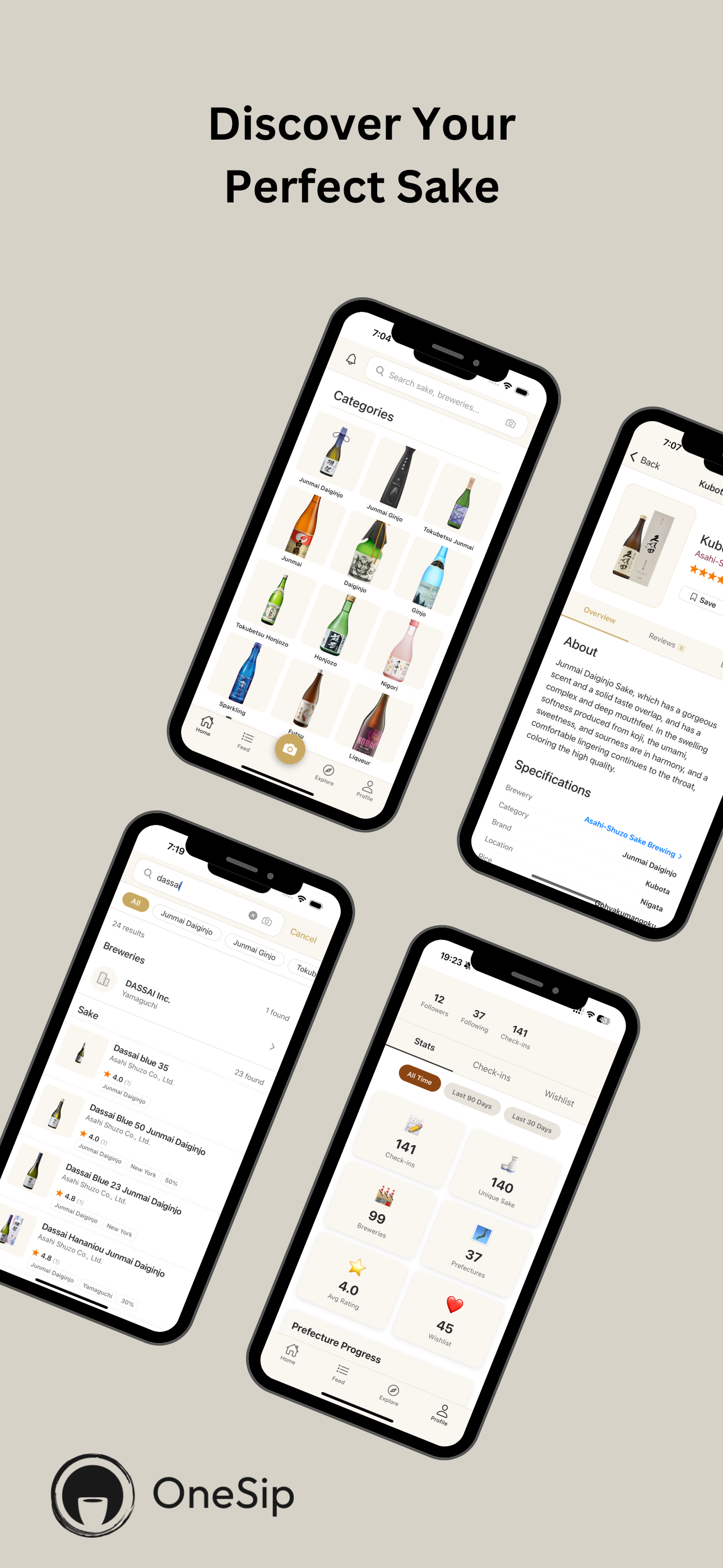 Sake Discovery - OneSip