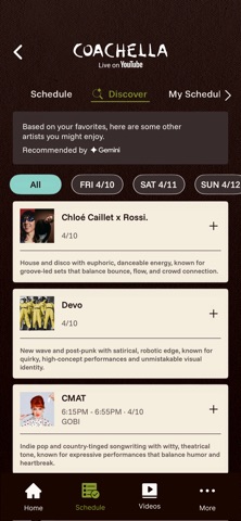 Coachella Livestream screenshot